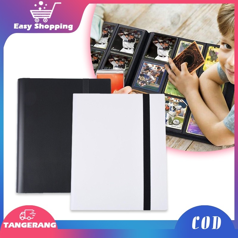 

New 360pcs Album Kartu Besar 9 Slot Buku Koleksi Kartu A4 Card Album Buku Koleksi KartuPremium