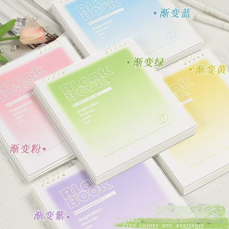 

Notebook Aesthetic A5/B5 - Flip Vertikal Binder 360° Untuk Sekolah/Kantor Alat Tulis