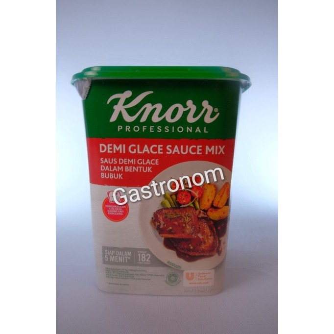 

Saus Demi Glace 1kg Knorr / Knorr Tub Demi Glace/ Bumbu Penyedap