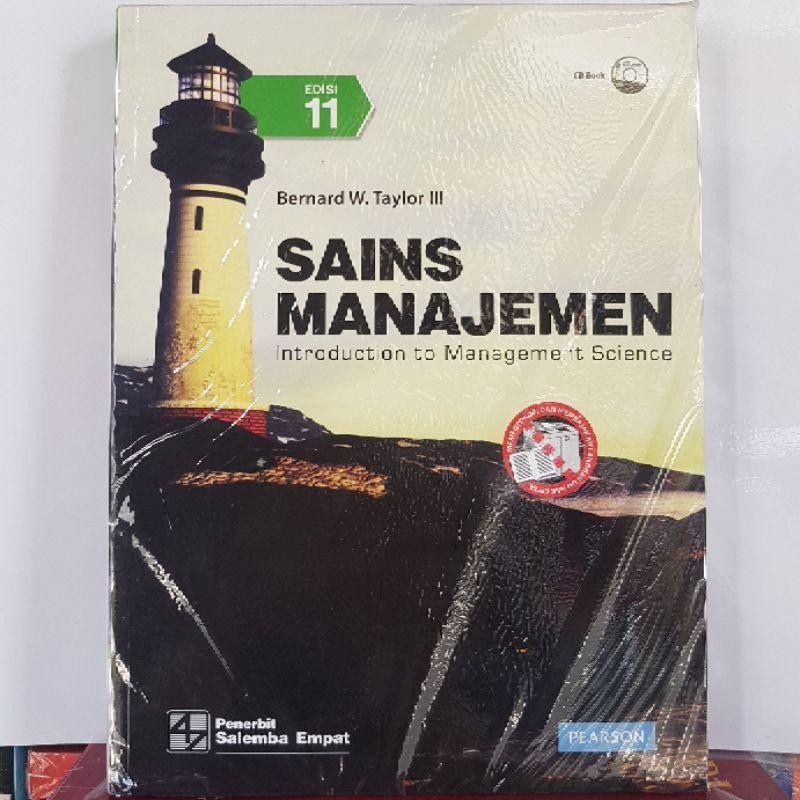 ORIGINAL SAINS MANAJEMEN BERNARD W TAYLOR PLUS CD