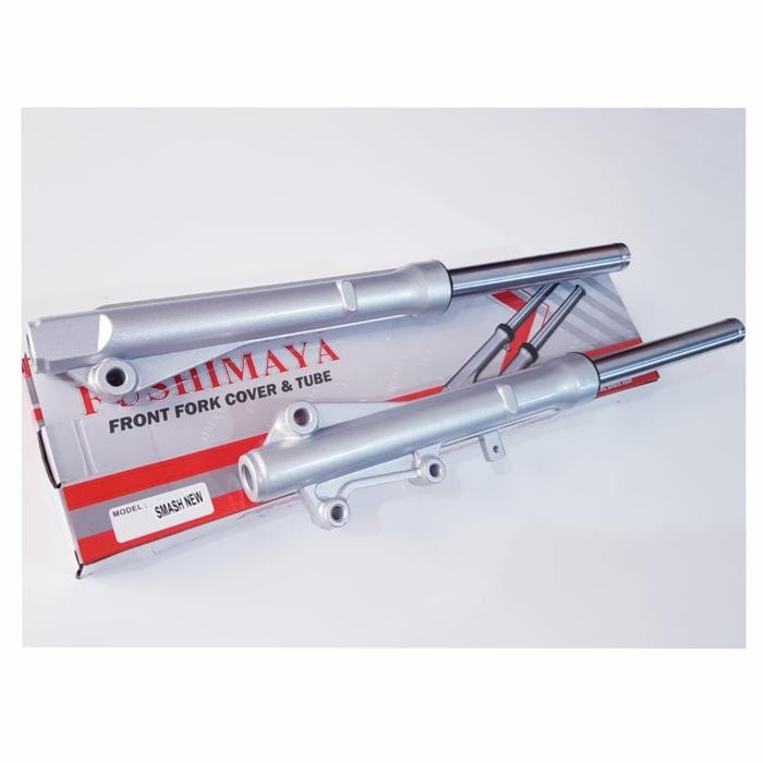 SHOCK BREAKER DEPAN/SHOCK DEPAN MOTOR SHOGUN 110 NEW/SMASH/SHOGUN 125 - Silver, Shogun / Smash