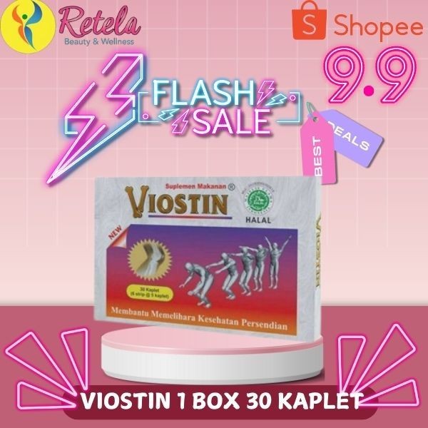 

VIOSTIN 1 BOX 30 KAPLET/Suplemen Sendi