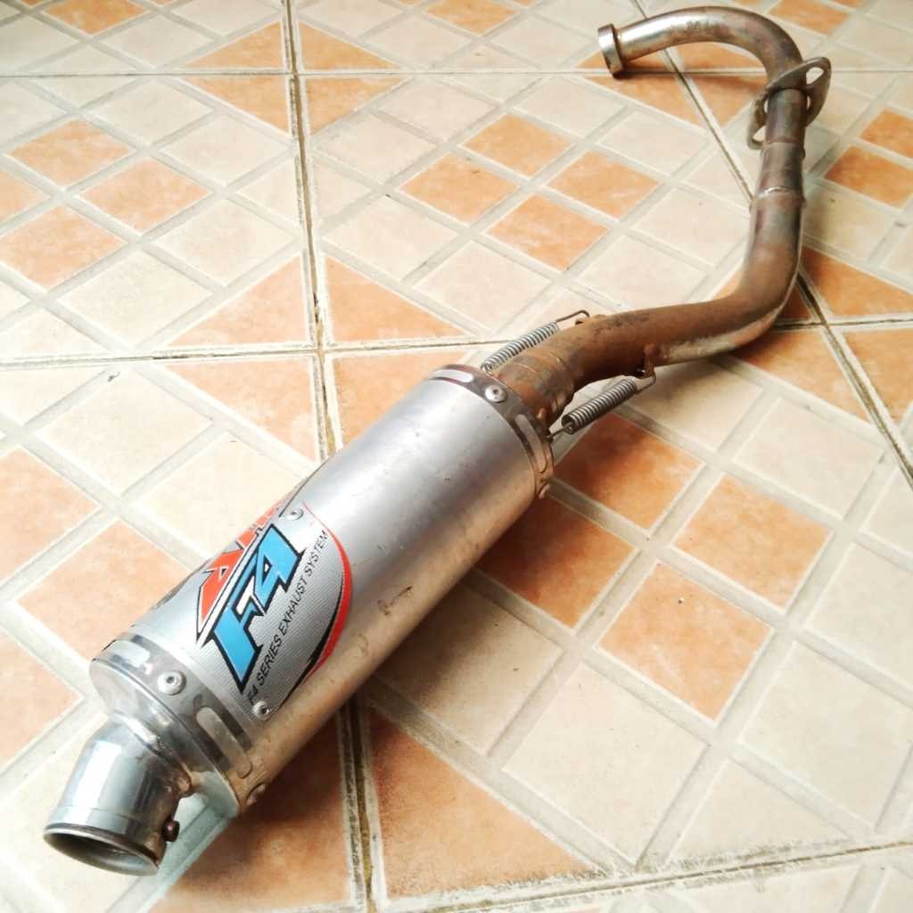 KNALPOT RACING AHRS F4 SERIES EXHAUST SYSTEM F4 TGA YAMAHA MIO SPORTY MIO SMILE/COD