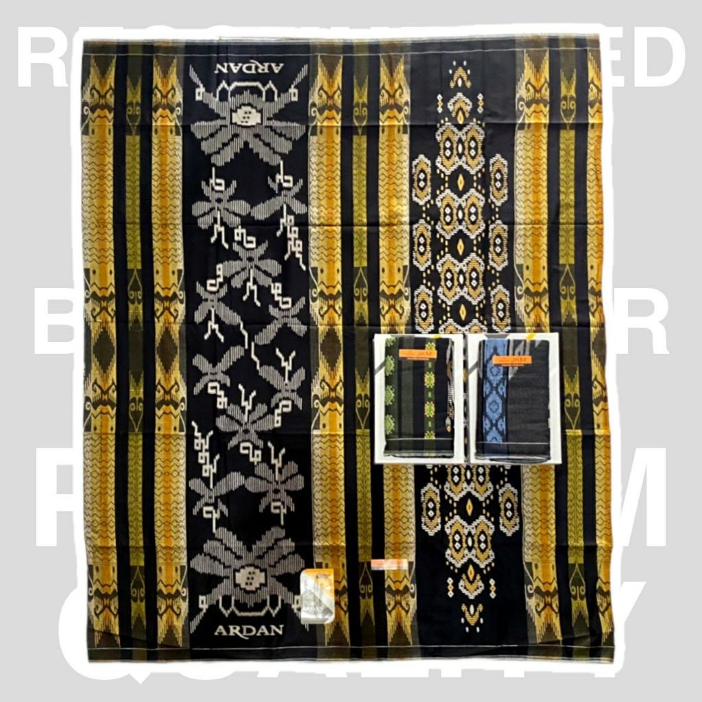Sarung Ardan JKM / Sarung Ardan Star Silver / Sarung Ardan Jaquard Kembang / Ardan By Ketjubung / Ar