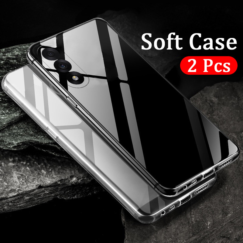 2 Pieces for OnePlus Nord CE5 Case Soft Transparent Anti-oxidation Clear Silicone Cover for OnePlus 