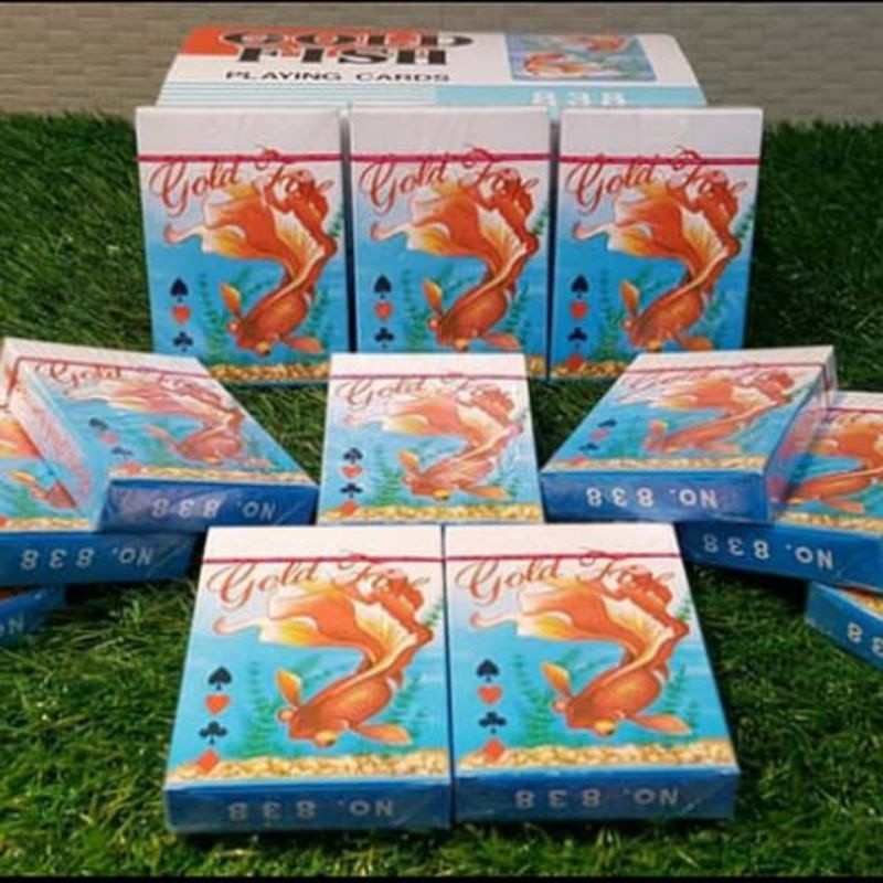 Kartu Remi Gold Fish / Kartu Mainan / Kartu Flush (1 Pcs)