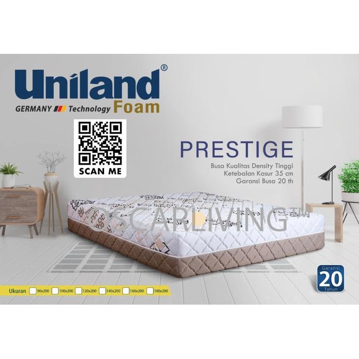 Uniland Foam Prestige Kasur Busa Tebal 35 Cm Hanya Kasur - Jabodetabek - 90