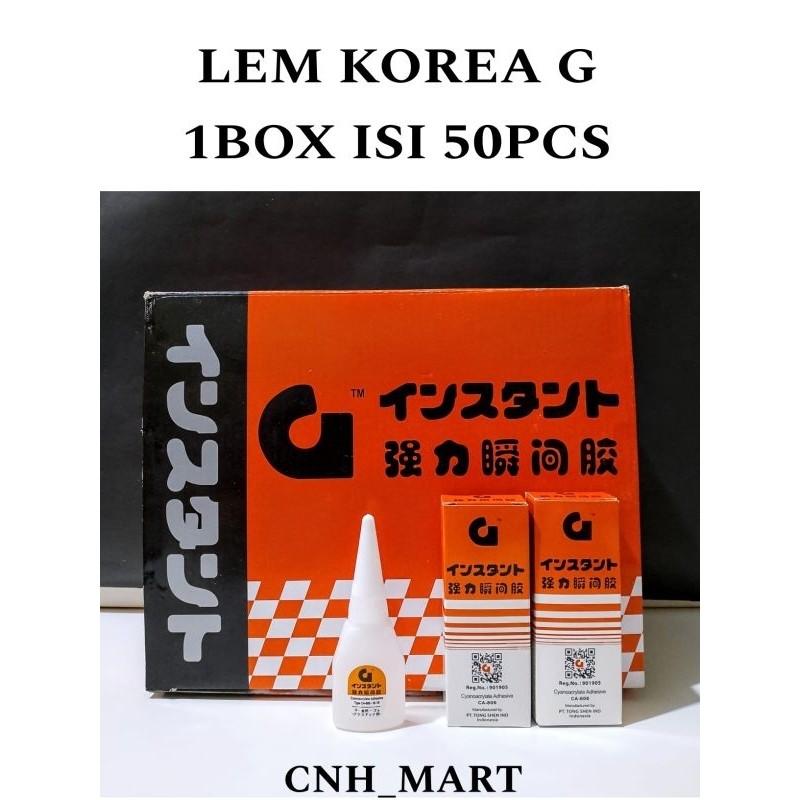 

JAMIN MURAH !!!(50)PCS Lem Korea Excellent / Lem Korea Tetes / Lem Korea Original /Lem Korea Super(BISA LANGSUNG ORDER)