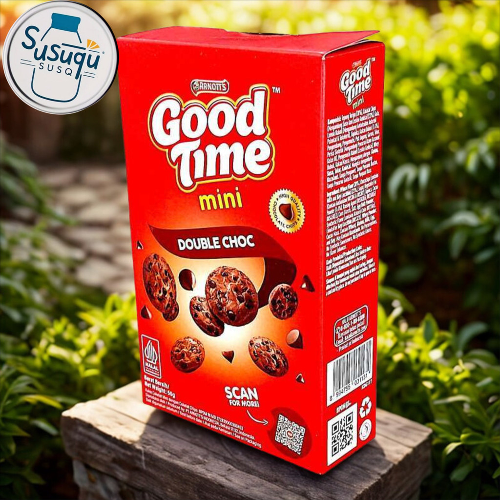 

Good Time Cookies Double Choc Arnott 50gr Susuqu