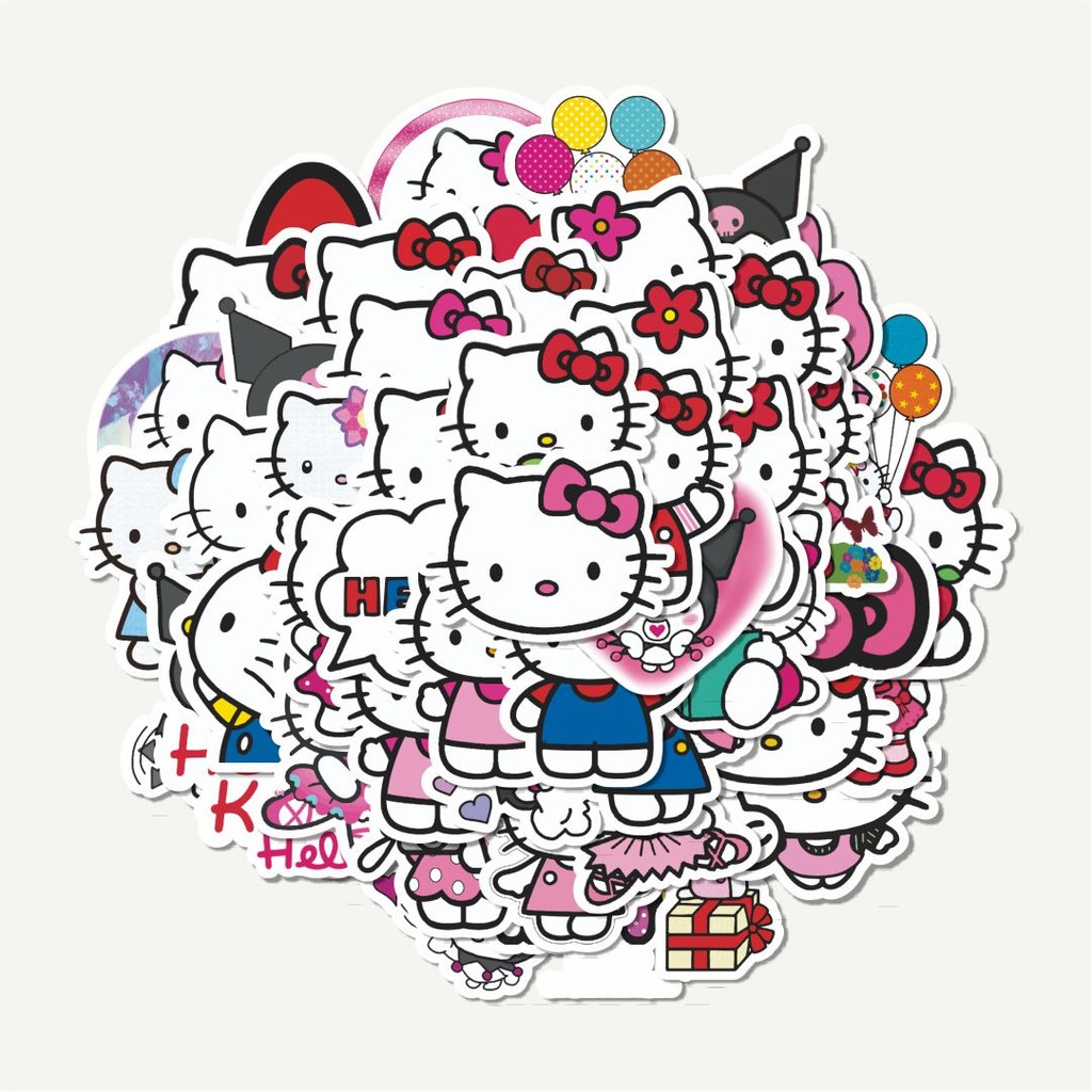 

Sticker Pack Stiker Kartun Hello Kitty V6 | Sticker TUMBLR | Stiker LAPTOP KOPER HELM