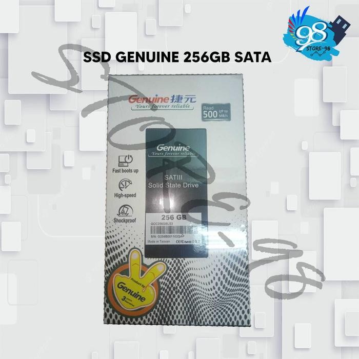 SSD Genuine 256 GB SATA 3 - SSD 256GB 2,5" - termurah