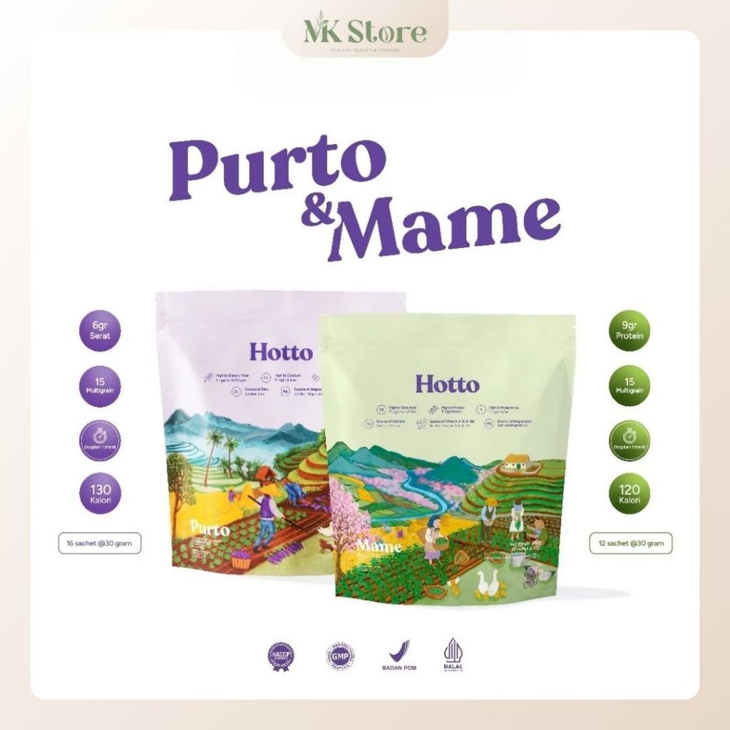

HOTTO PURTO EDAMAME Protein Multigrain