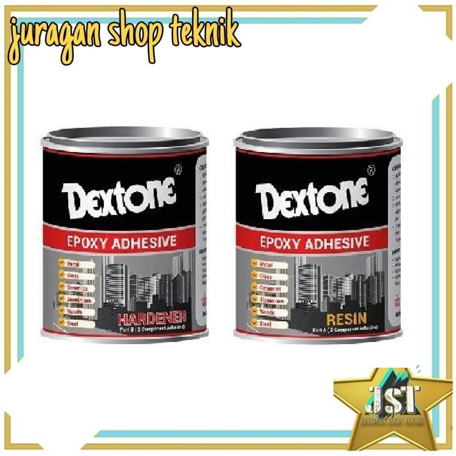 DEXTONE - LEM EPOXY 2 KOMPONEN RESIN DAN HARDENER 1KG