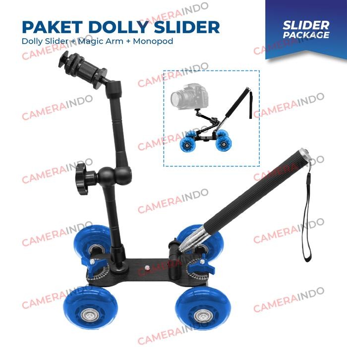 Slider Dolly video dolly skater kamera DSLR - Slider Dolly