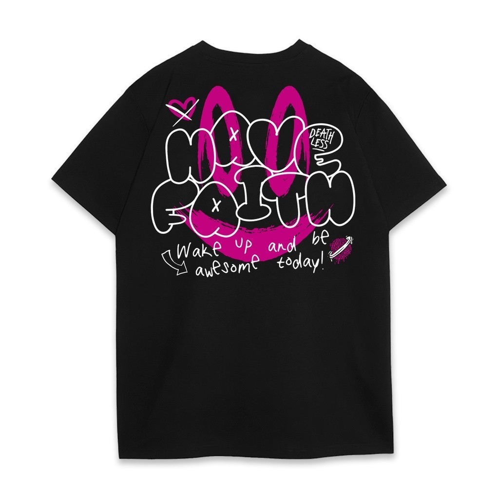 DEATHLESS KAOS | THROW | SMILE SERIES kaos bombogie original pria 100% CHUU T