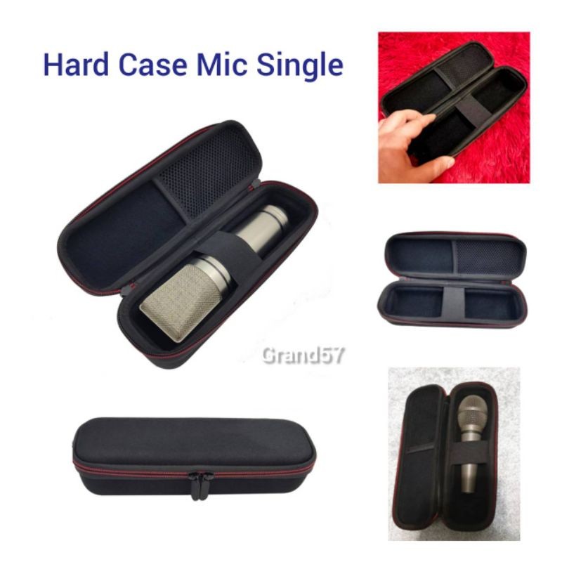 Case Tas Mic Condenser Kondenser Cardioid Dynamic Mic Wireless Kabel