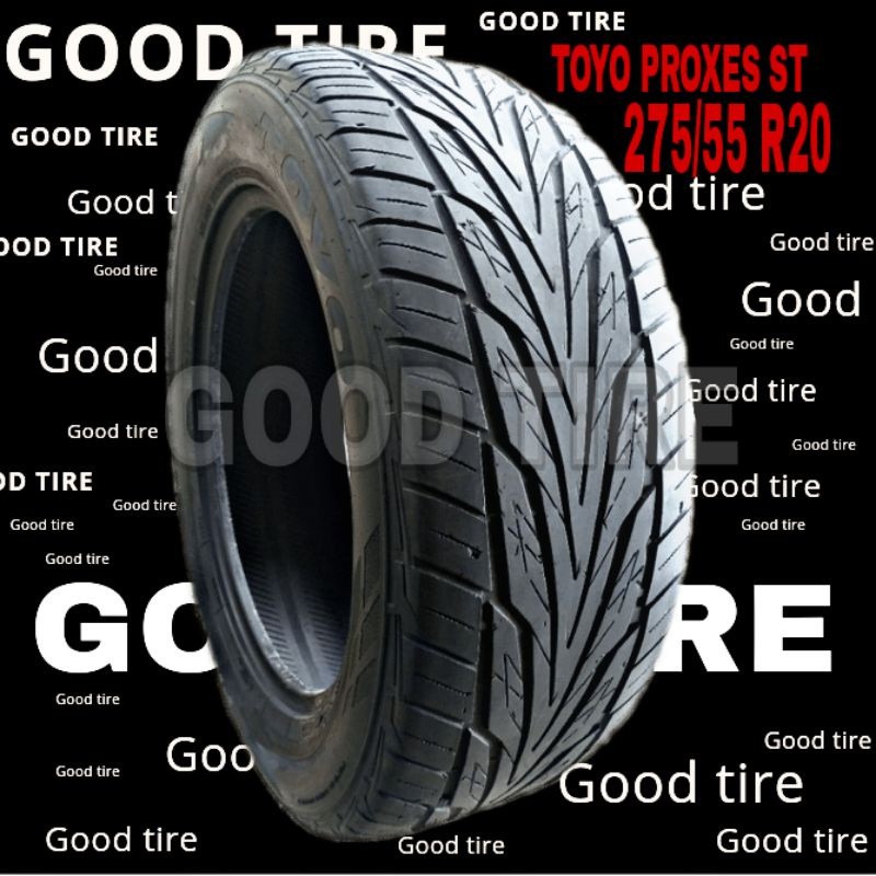 PROMO TOYO PROXES ST 275/55 R20 RING 20 COPOTAN SEKEN SECOND BEKAS BAN MOBIL VELG LEBAR PAJERO FORTU