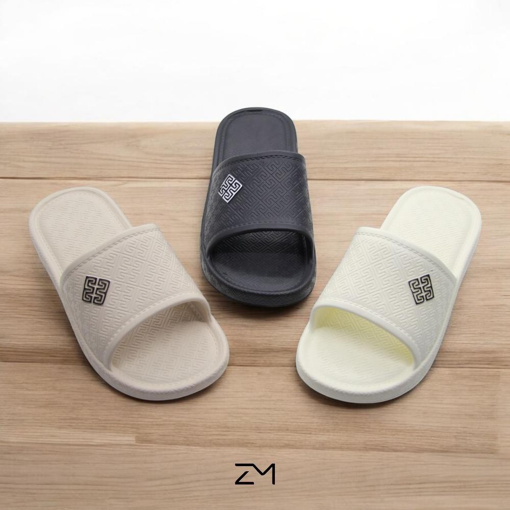 EH2011 | Sandal Pria & Wanita Slip On Unisex Terbaru 2025 | Sandal Selop Branded Original Wanita | S