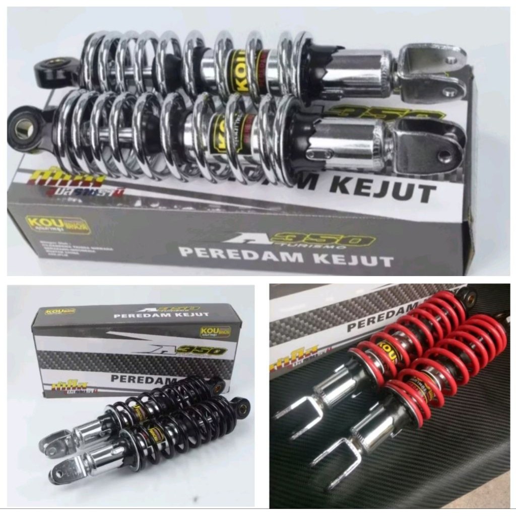 shock breaker 280 mm aerox new / Nouvo / n max new skok matic double import Thailand kou mahachai