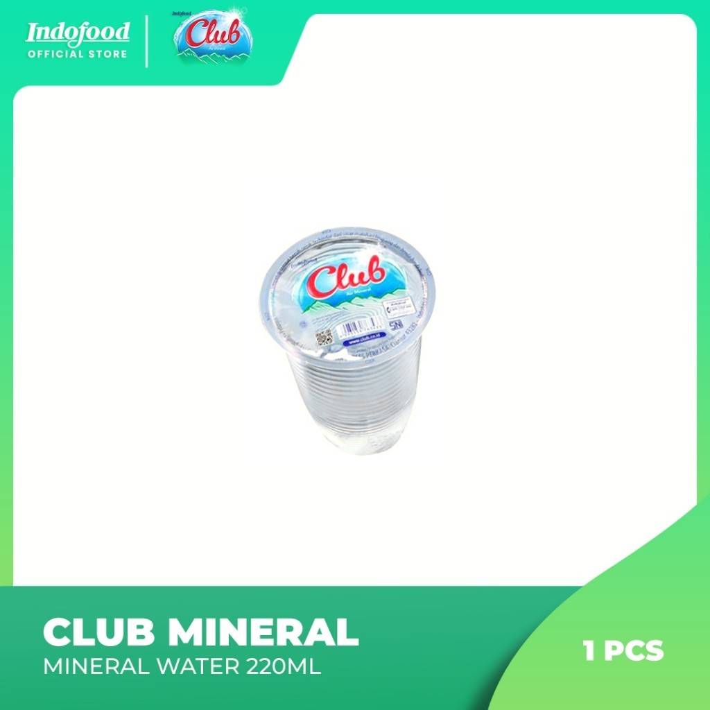 

Club mineral water 220ml