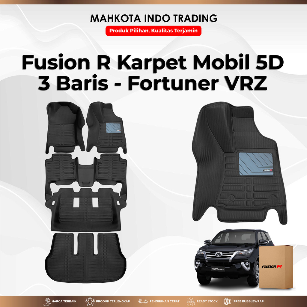 Fusion R Karpet Mobil 5D Fortuner VRZ Premium