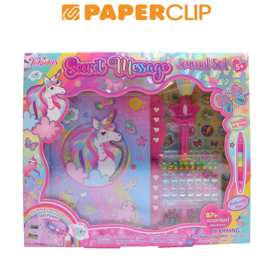 

MAINAN ANAK JOURNAL SET TOKIDAS SECRET MESSAGE T117UF