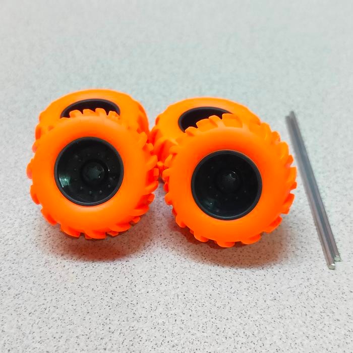 Diorama Diecast Ban karet MJ002 Miniatur Skala 64