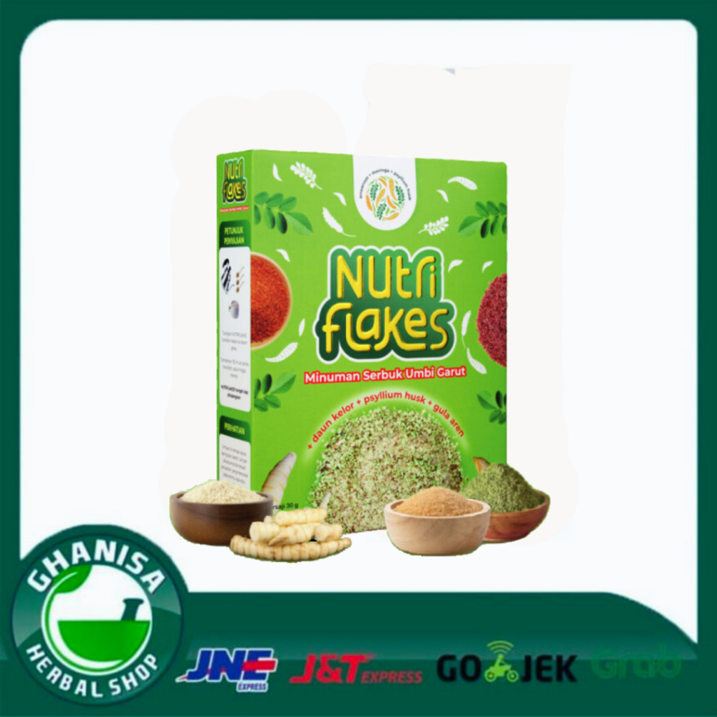 

NUTRIFLAKES SEREAL UMBI GARUT DAUN KELOR SOLUSI SEHAT MENYEMBUHKAN ASAM LAMBUNG PERBAIKI PENCERNAAN