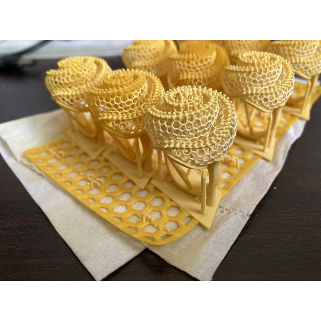 

Jewelry Casting Resin 3D Printing Wax Loss Casting White wax Resin Contains More than 90% wax photosensitive High wax