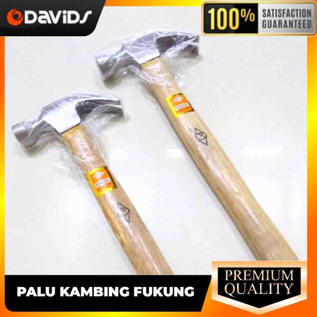 Palu Kambing Martil Besi Hammer Claw Gagang Kayu Fukung