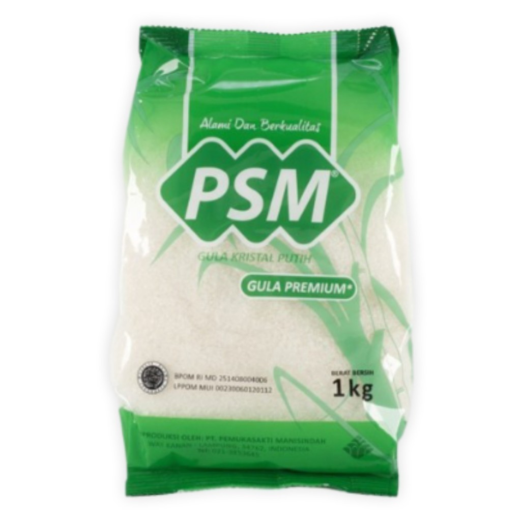 

Gula Pasir PSM 1Kg / Gula PSM 1Kg / PSM Gula Pasir / Gula Pasir 1 Kg Promo