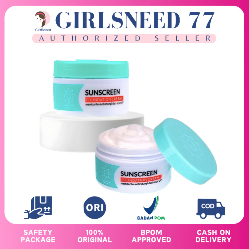 Girlsneed77 Viva Sunscreen Foundation - UV FILTER (22 gr)