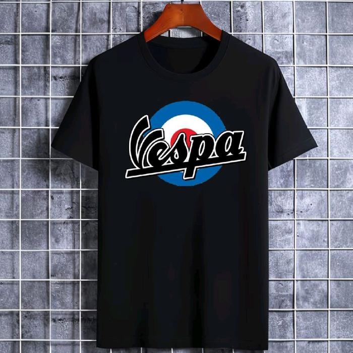 (COD) kaos distro pria/kaos lengan pendek pria/kaos premium original /kaos katun combed 24s - logo v