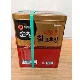 

Daesang Chung Jung One Sunchang Gochujang Korea Kaleng 14kg murah