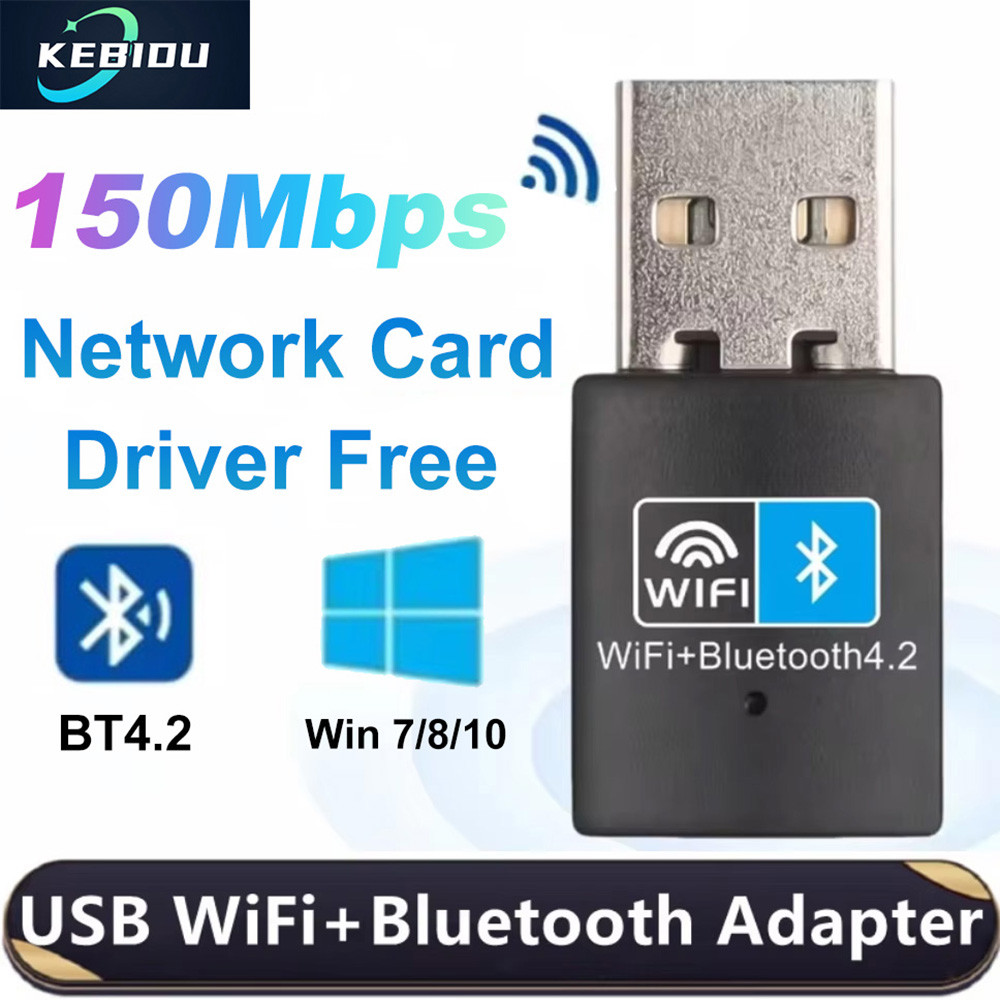 150Mbps Mini USB WiFi Bluetooth Adapter Wireless Network Card 802.11N WiFi Receiver USB Bluetooth Do
