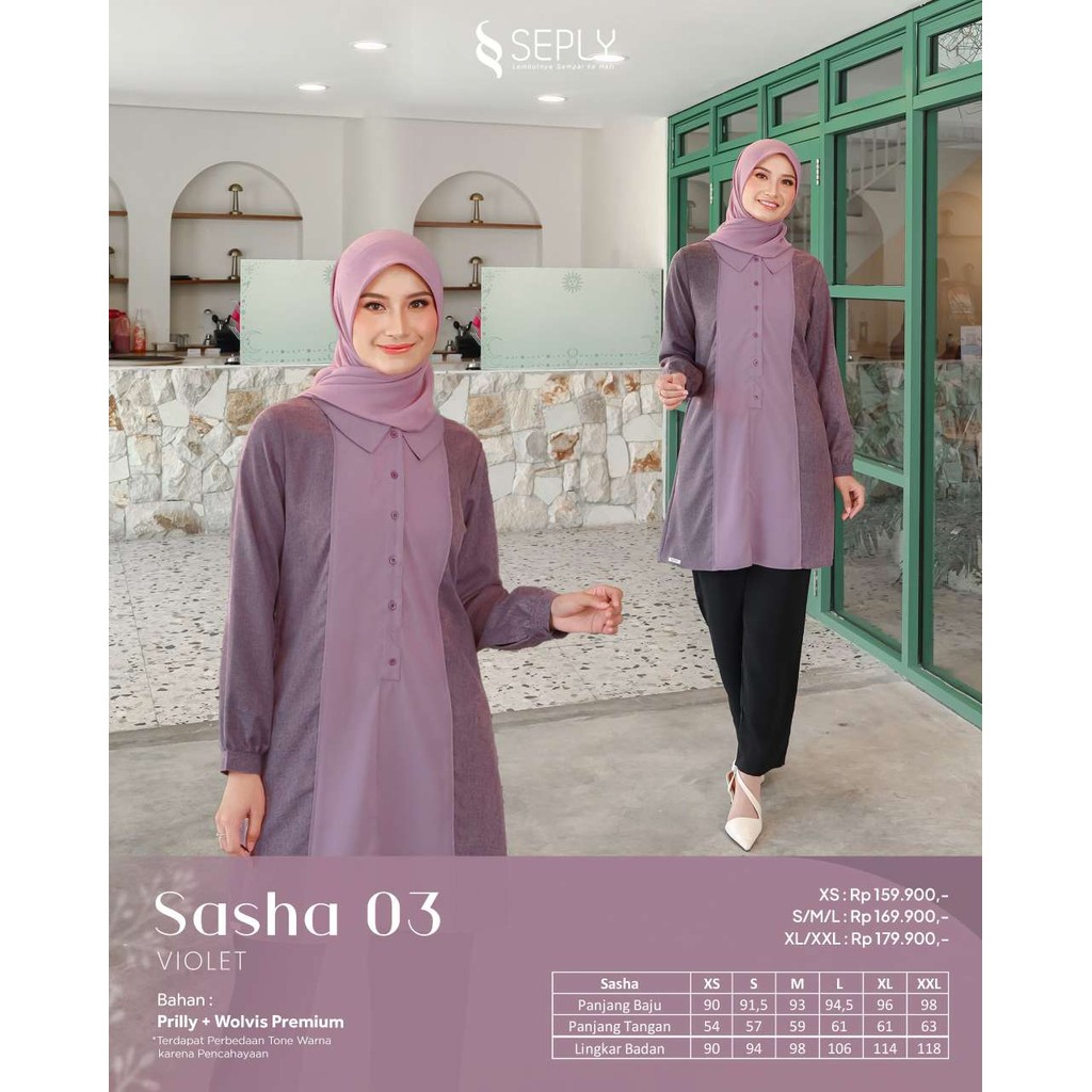 SEPLY TUNIC SASHA 03 VIOLET