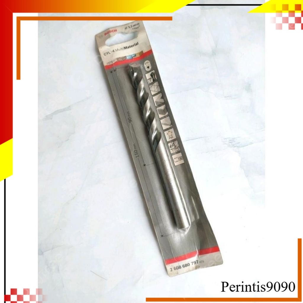 MataBor Beton Bosch 12mm CYL-4 ORIGINAL PRODUK
