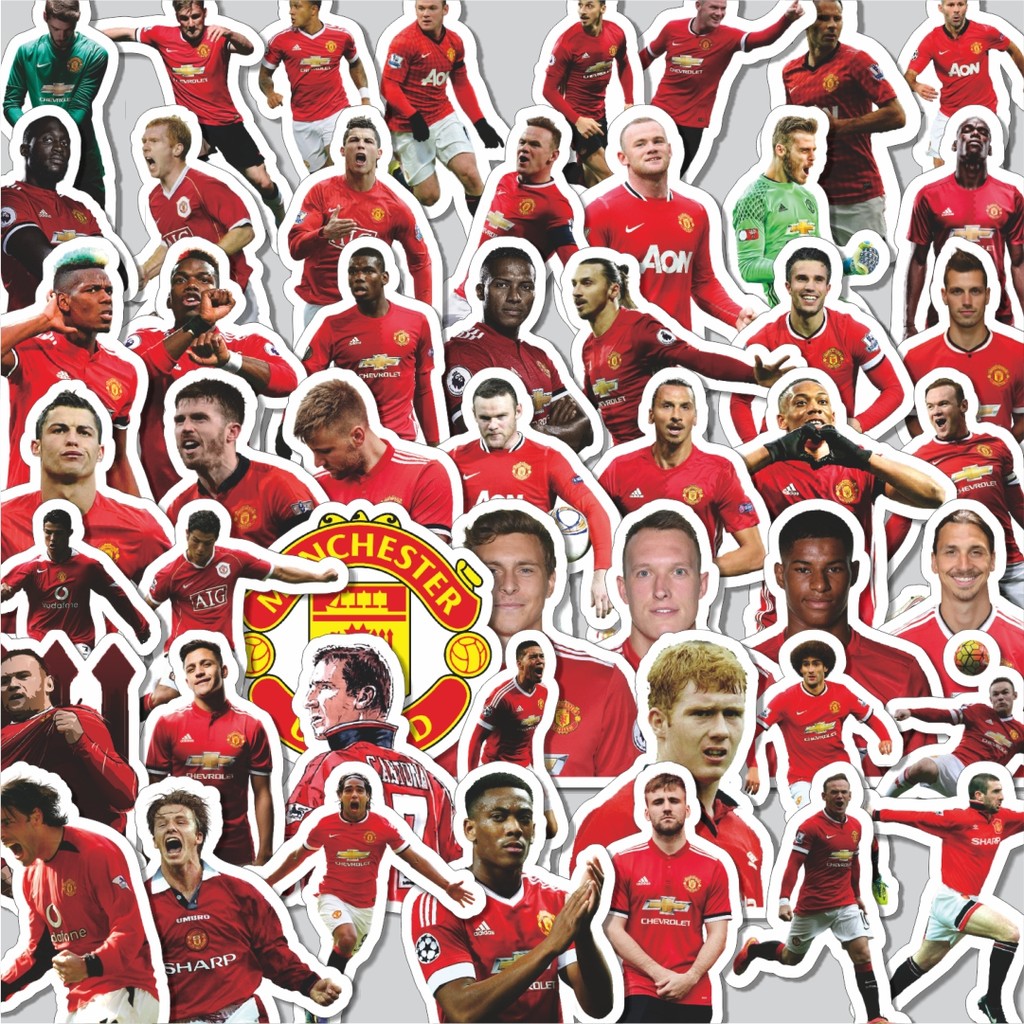 

Stiker Cutting Pack Stiker Football Series Manchister United Isi 100Pcs Series Aesthetic Lucu Keren Untuk Koper Bahan Vynil