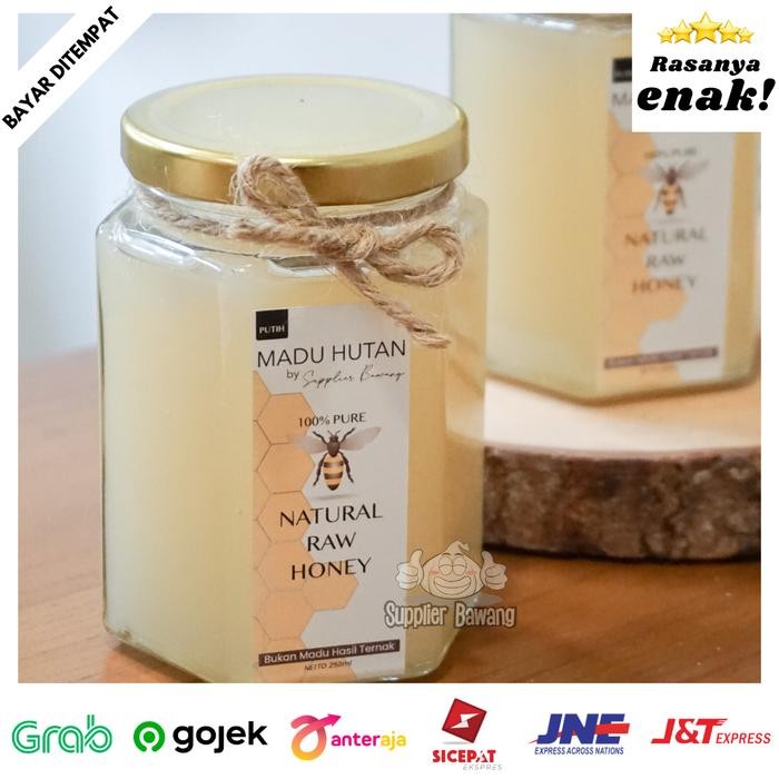 

MADU PUTIH ALAMI MURNI / WHITE HONEY 250ML - MADU SAJA