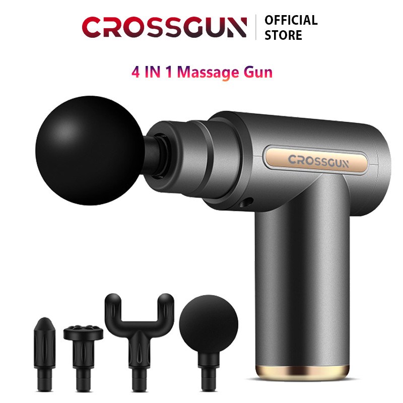 PODAMANS - Crossgun Massage Gun Neck Massager Deep Tissue Muscle Massager Gun Pistol Pijat Otot