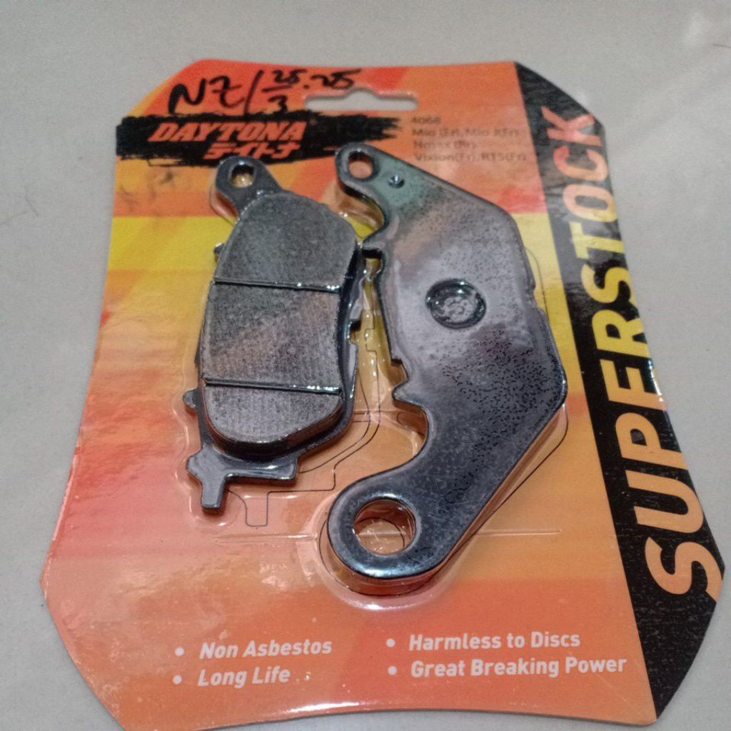 Kampas Rem Depan Cakram DAYTONA Mio Smile Mio J Vixion R15 Jupiter MX Vega ZR