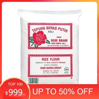

Tepung Beras Rose Brand 500gr/pcs