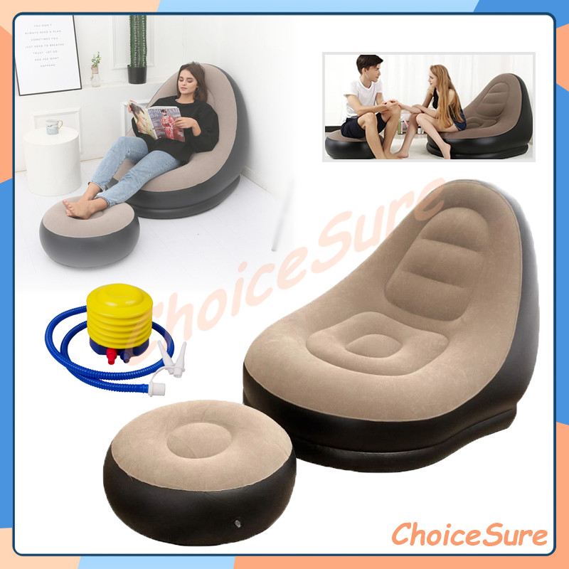Sofa Santai Angin Free Pompa Kursi/Sofa Santai Angin/Sofa Santai Air