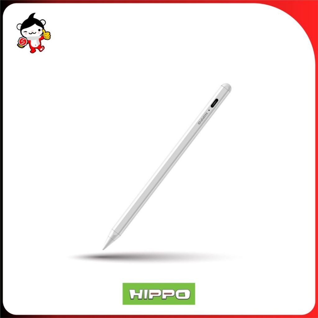 

Pen Stylus HIPPO SPI-09 Ipad Magnetic with palm rejection for Ipad Gen 6 7 8 9 2018-2024 / Ipad Pro 11 2018-2022 / Ipad Air 3 4 5 / Ipad Pro 12.9 2018-2022 / Ipad Mini 5 6 / Ipad Air 2024 / Ipad Pro 2024