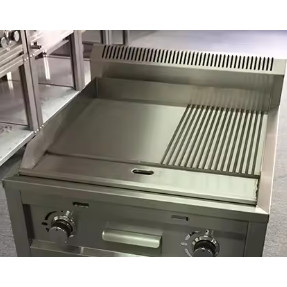 GETRA Gas Griddle Half Grooved OL-GGR-60H / Kompor Tepanyaki Getra OL GGR 60H / Kompor Griddle Half 