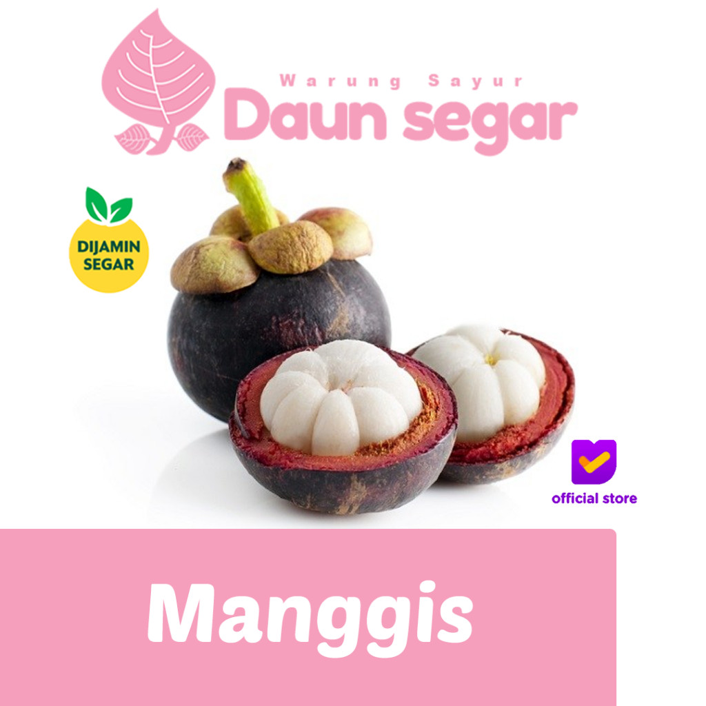 

Manggis Segar Kaya Antioksidan 1kg Manis & Menyegarkan - Daun Segar