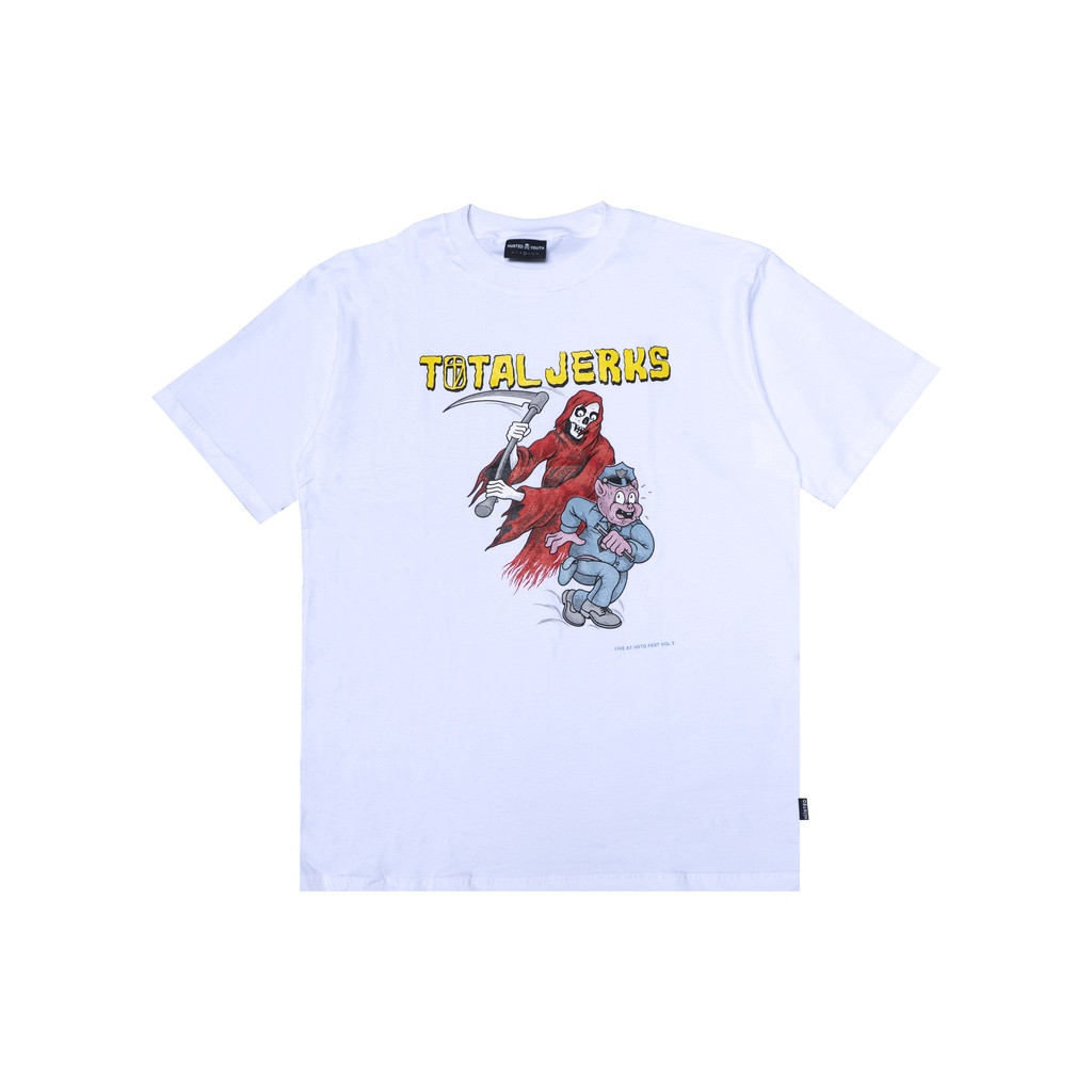 TOTAL JERKS WHITE TSHIRT