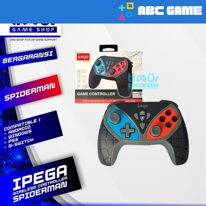 Ipega Spiderman SW018A Stik Stick Gamepad Nintendo Switch Android PC