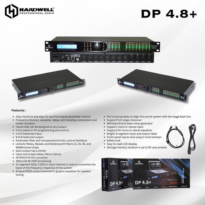 Management Audio Processor Hardwell PS 480 PRO Original