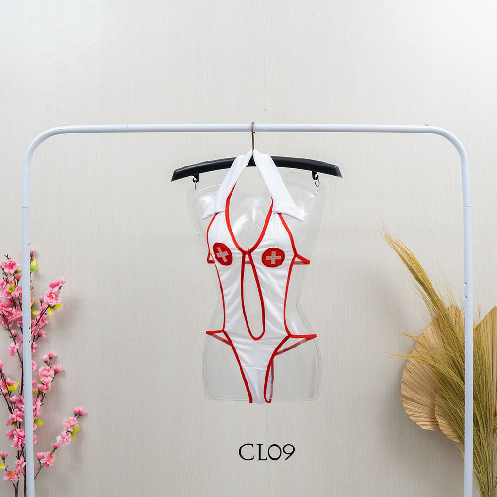 Lingerie Costume Costume Lingerie Nurse Perawat Costume Costume Suster Cl09